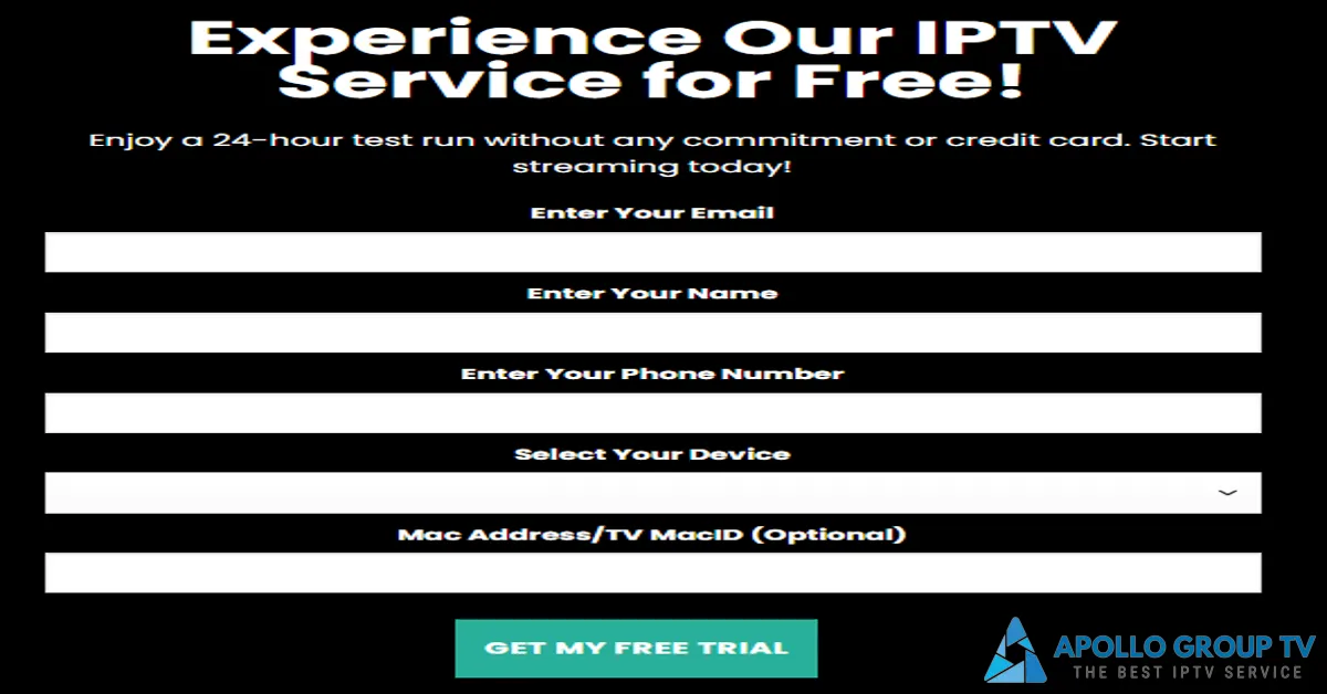 free IPTV trial, iptv free trail